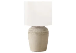 Lampe de table 17"H en céramique