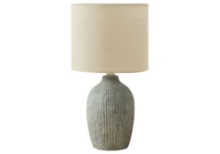 Lampe de table 18"H en céramique