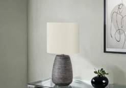 Lampe de table 19"H en céramique