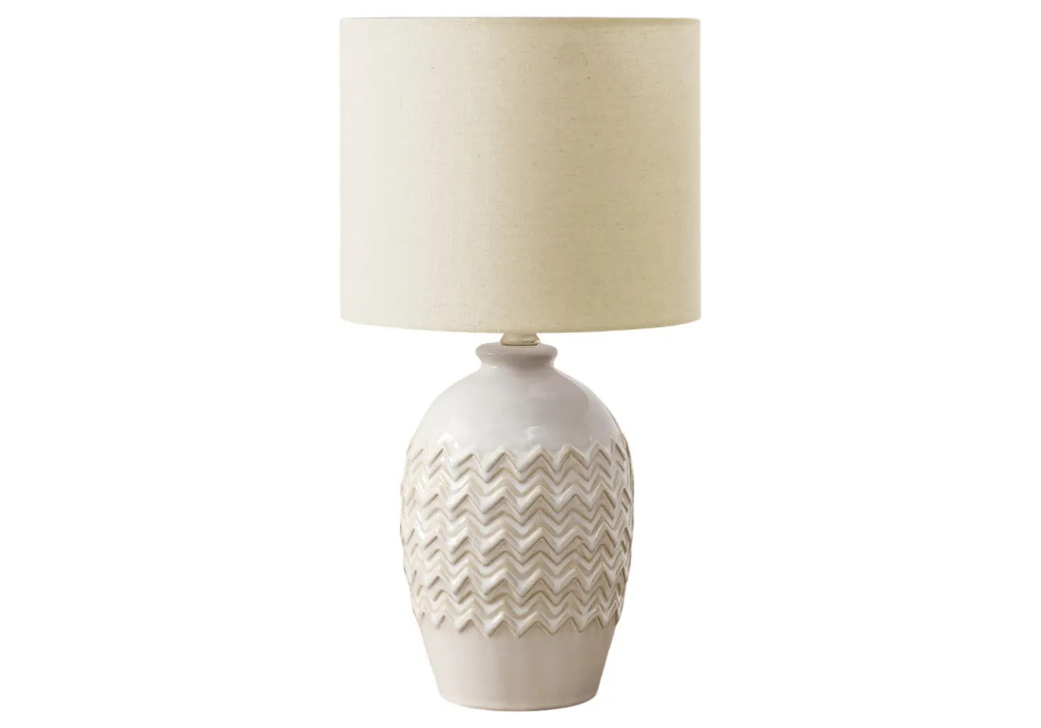 Lampe de table 19"H en céramique