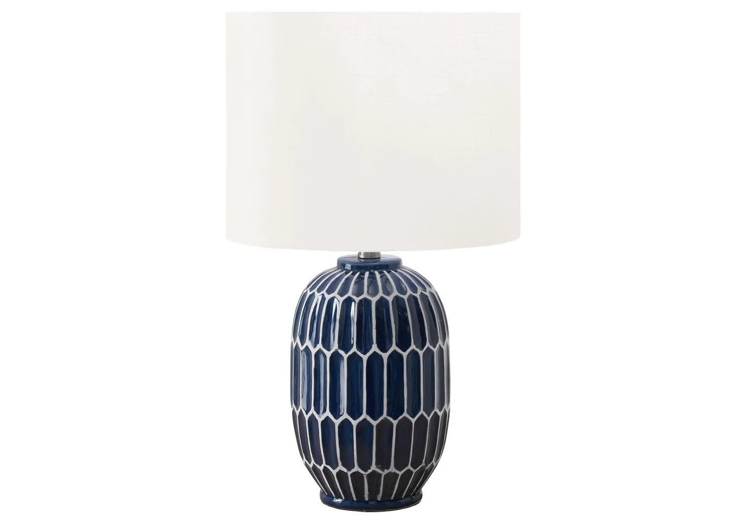 Lampe de table 22"H en céramique