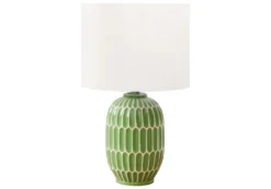 Lampe de table 22"H en céramique