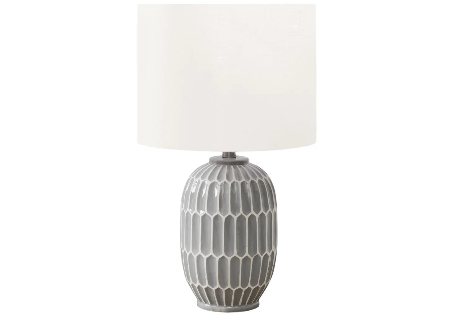 Lampe de table 22"H en céramique