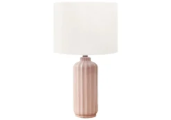 Lampe de table 23"H en céramique