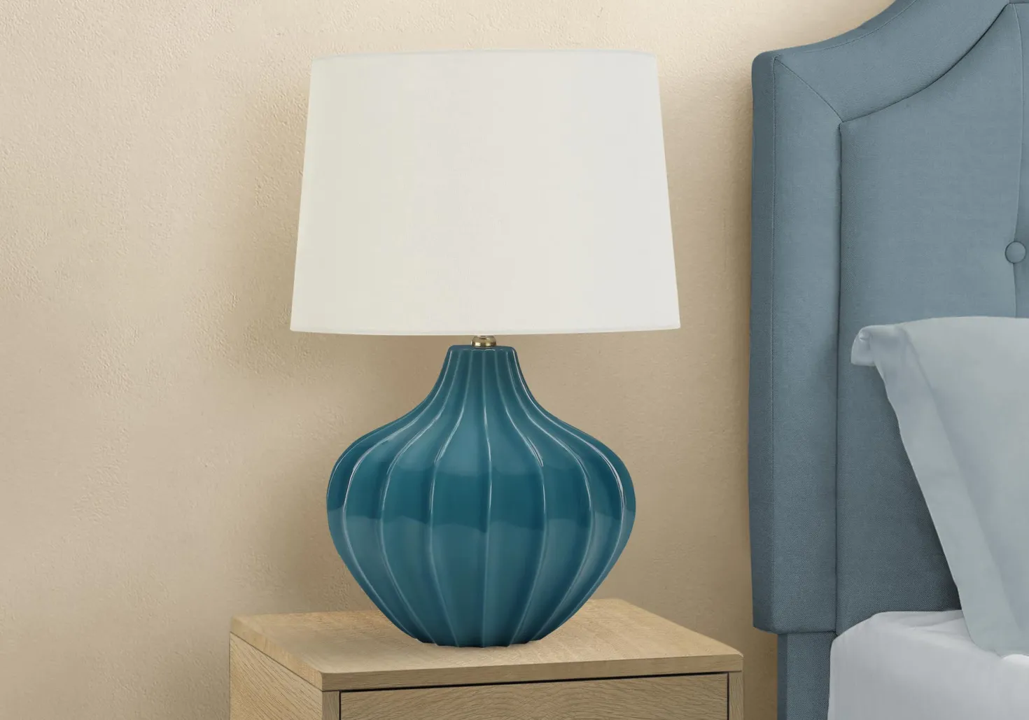 Lampe de table 24"H en céramique