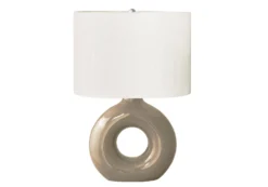 Lampe de table 24"H en céramique