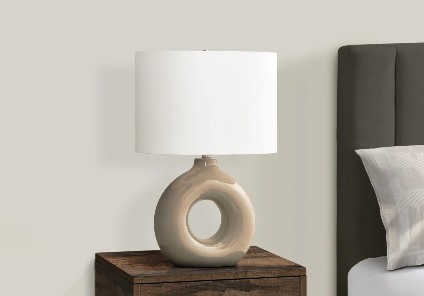 Lampe de table 24"H en céramique