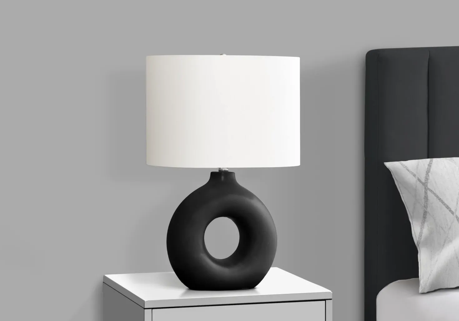 Lampe de table 24"H en céramique