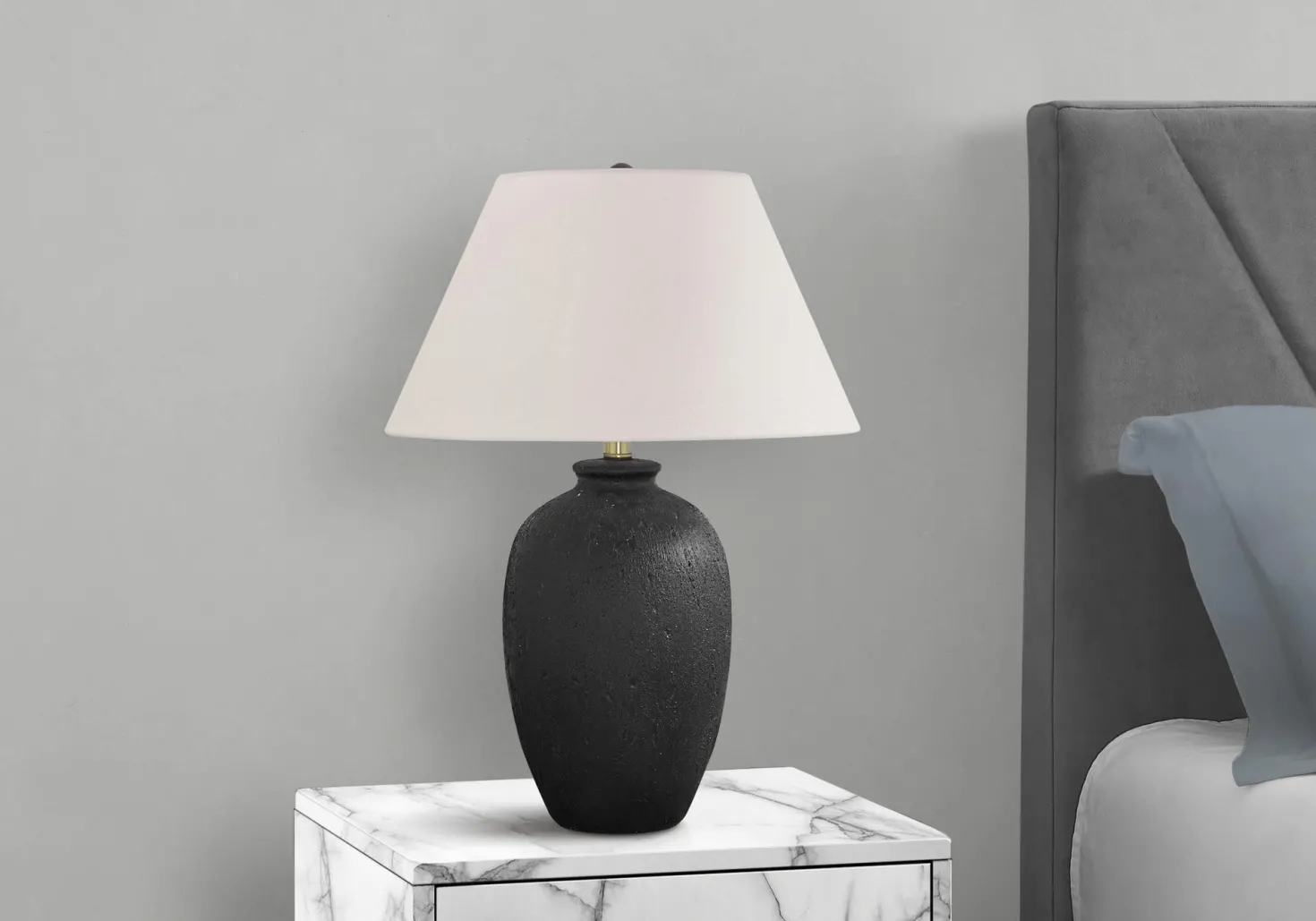 Lampe de table 24"H en céramique