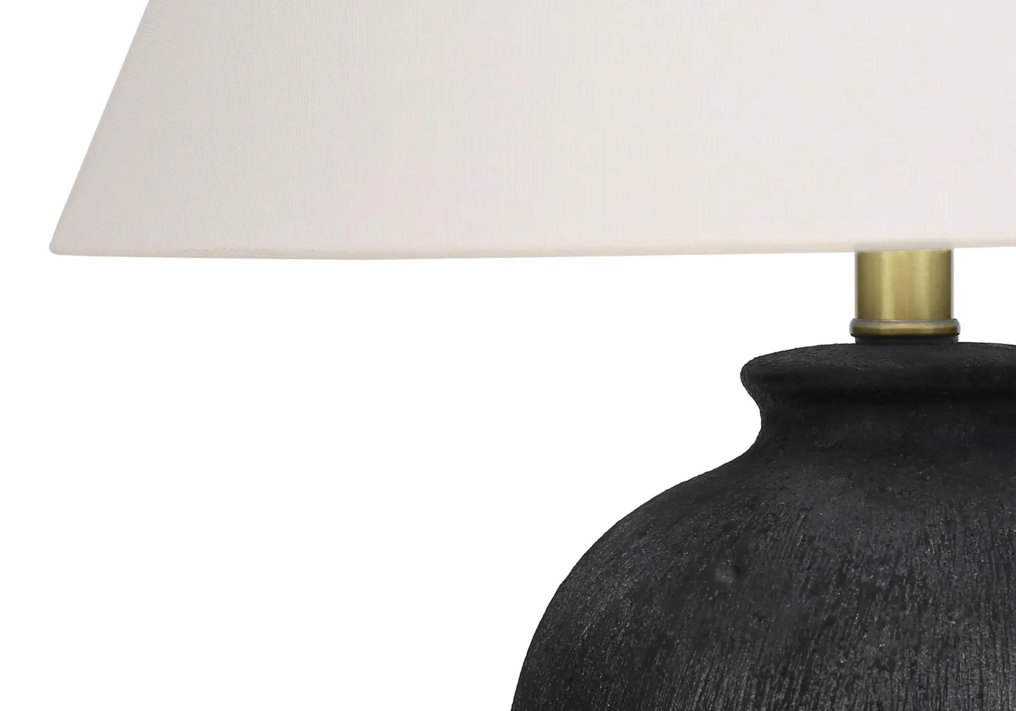 Lampe de table 24"H en céramique