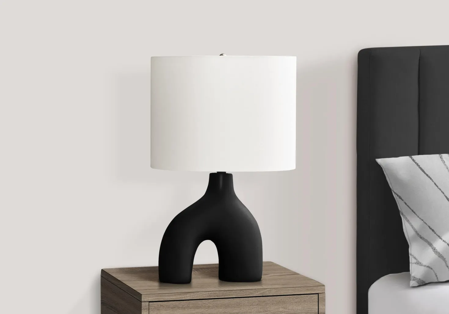 Lampe de table 25"H en céramique