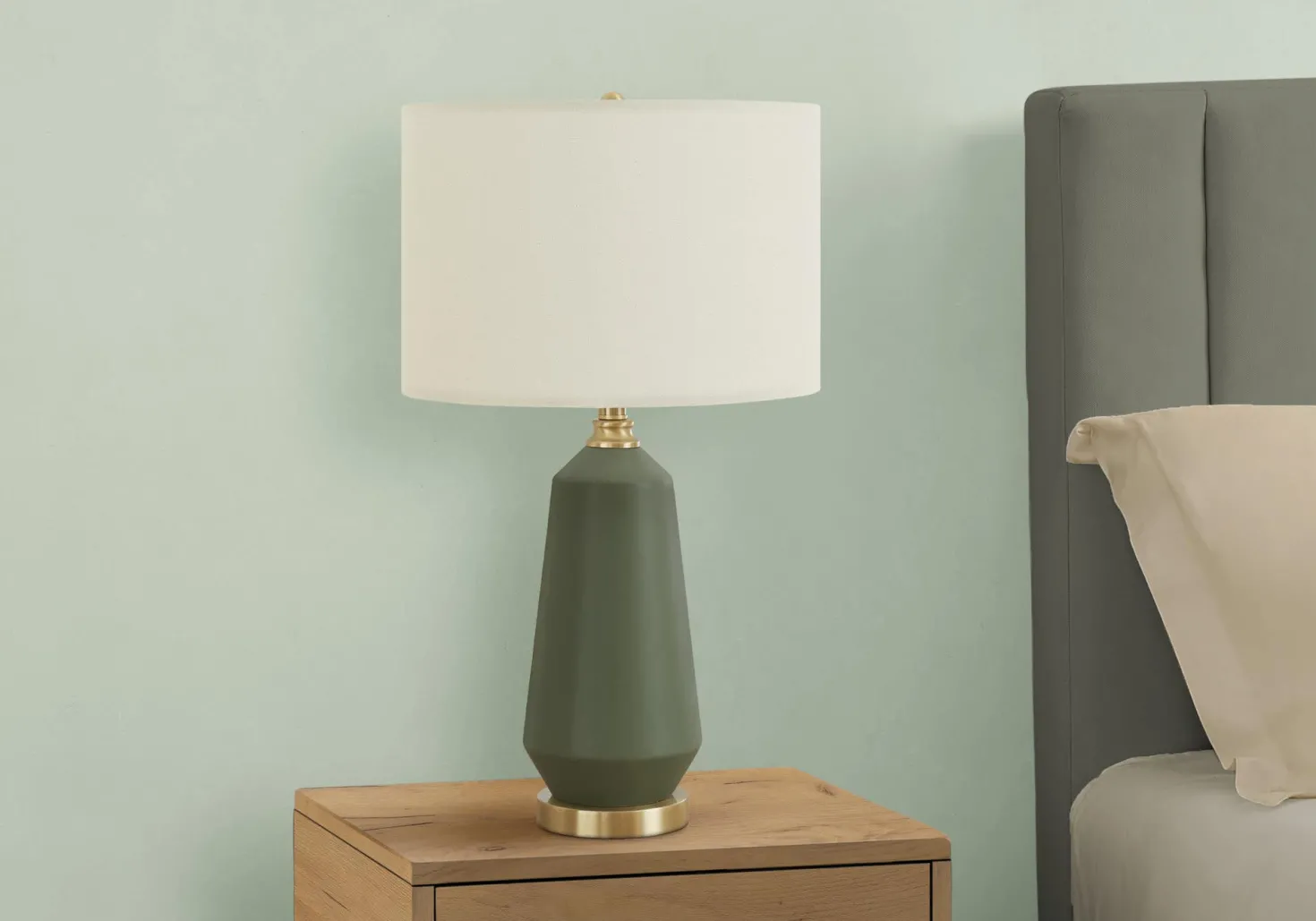 Lampe de table 26"H en céramique