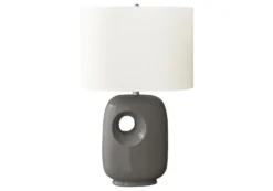 Lampe de table 26"H en céramique
