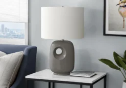 Lampe de table 26"H en céramique