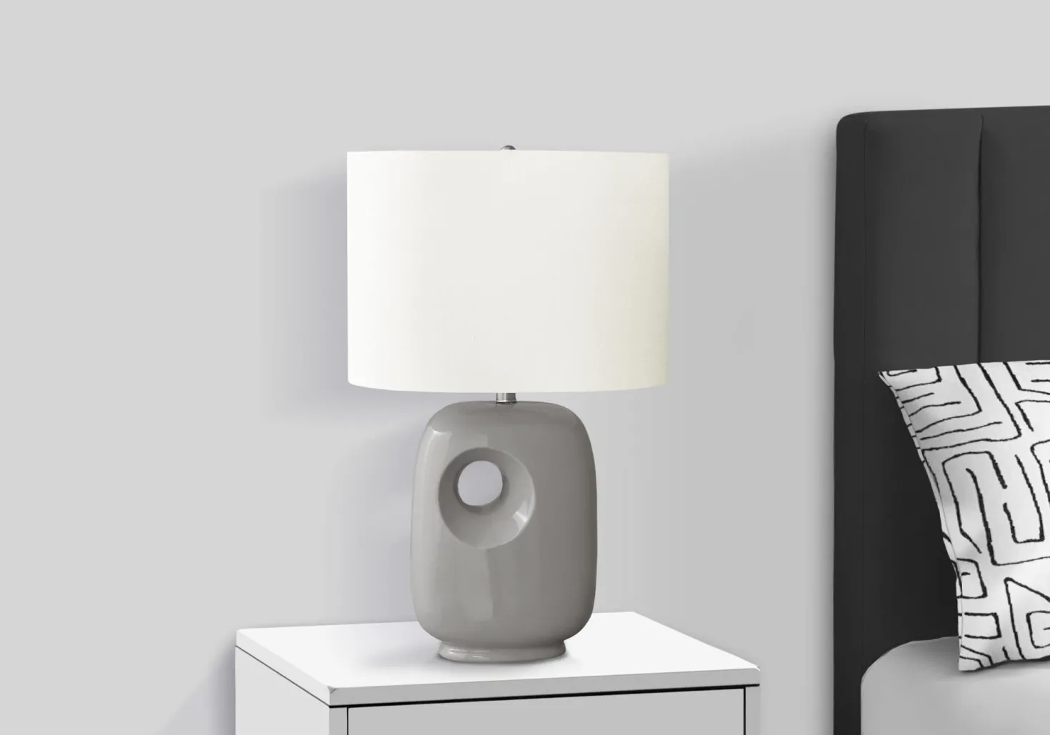 Lampe de table 26"H en céramique