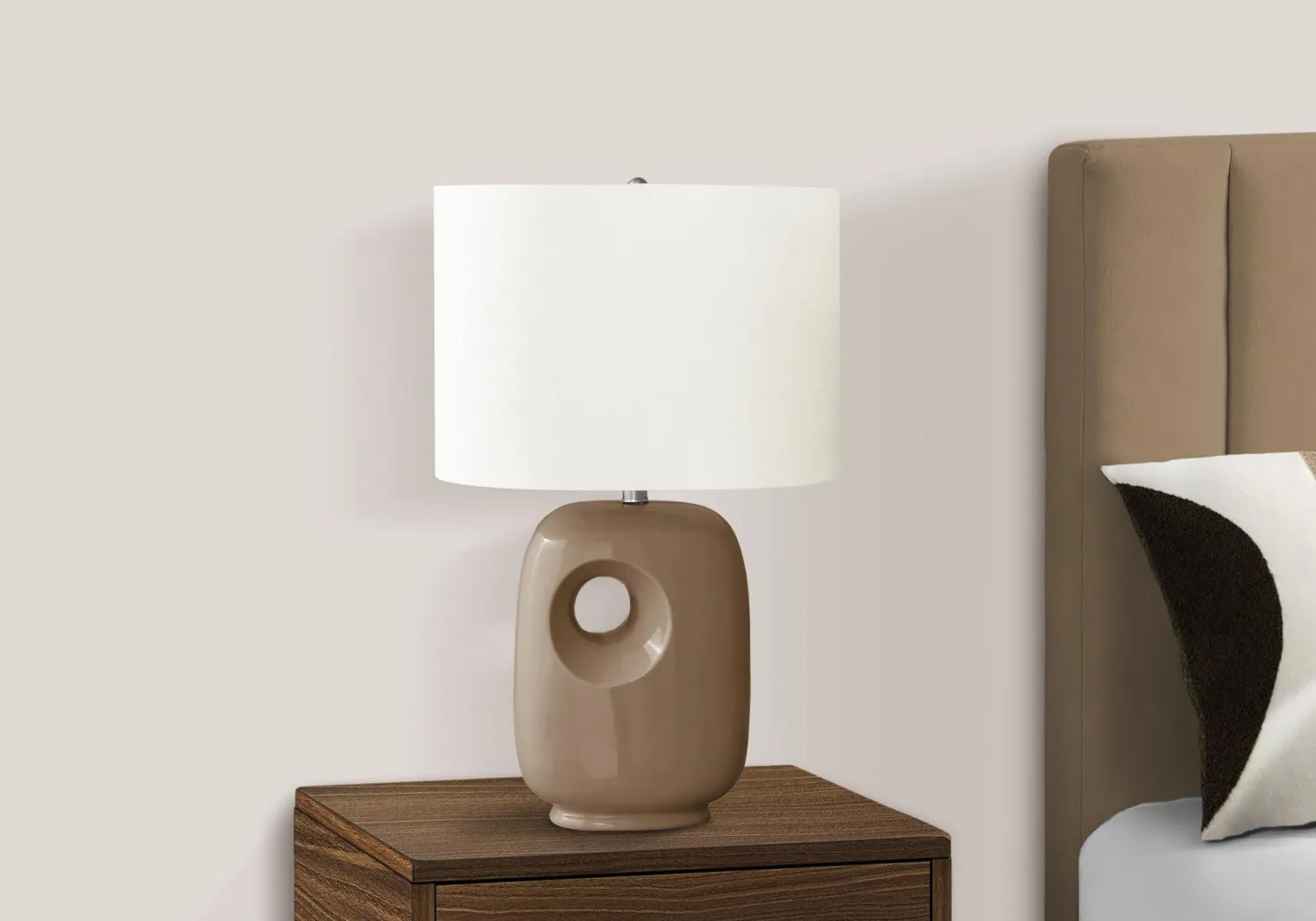 Lampe de table 26"H en céramique