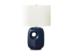 Lampe de table 26"H en céramique