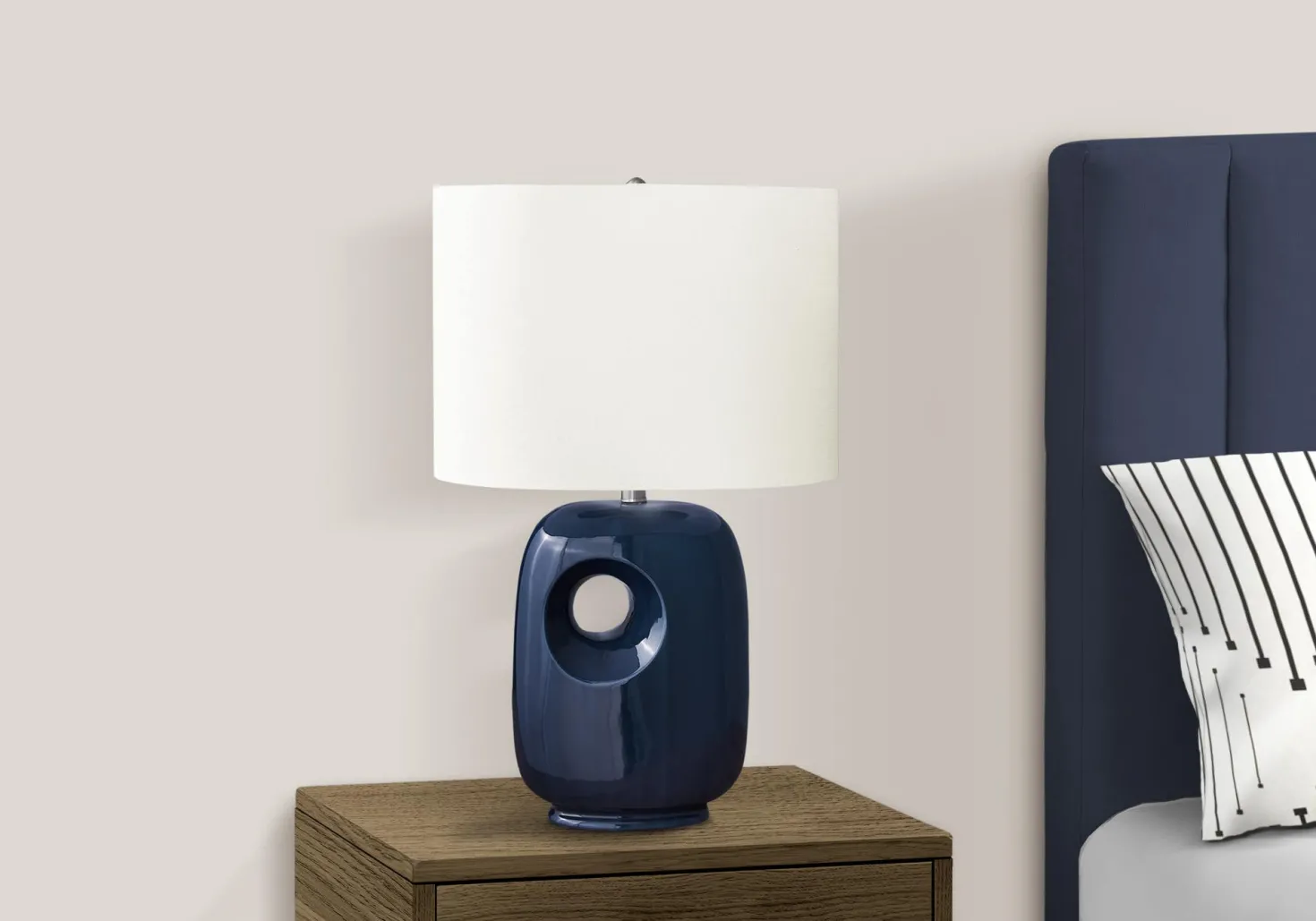 Lampe de table 26"H en céramique