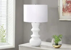 Lampe de table 26"H en céramique