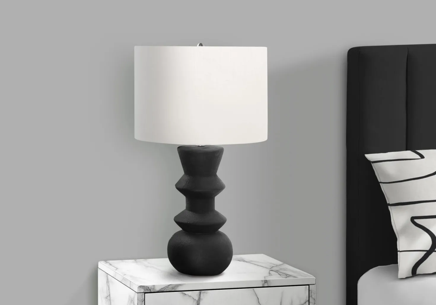 Lampe de table 26"H en céramique