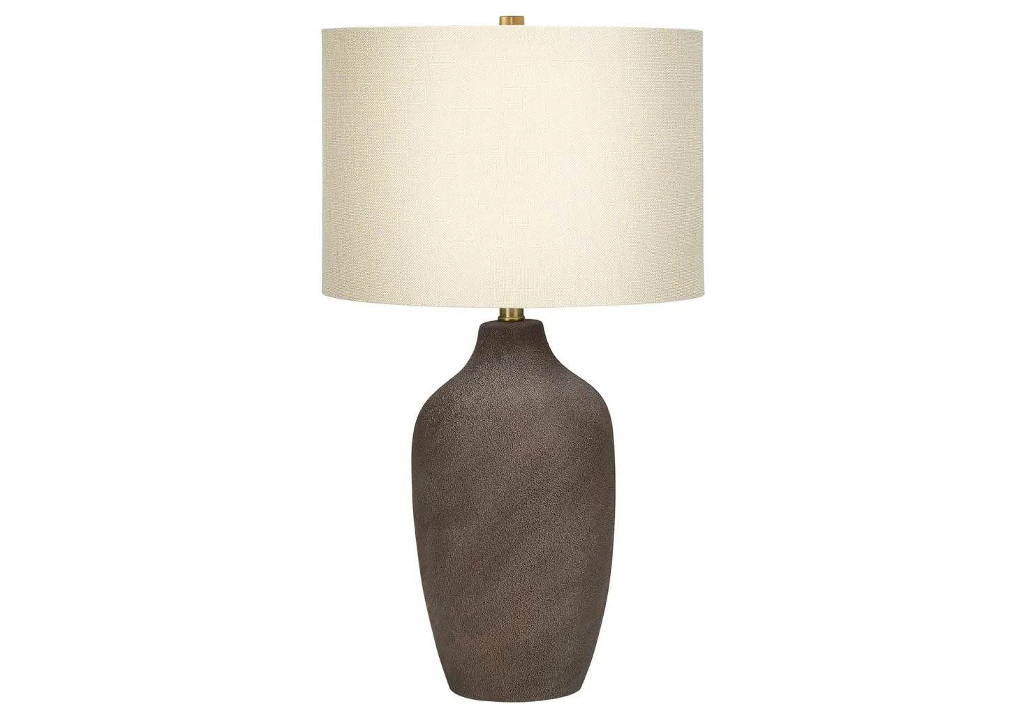Lampe de table 27"H en céramique