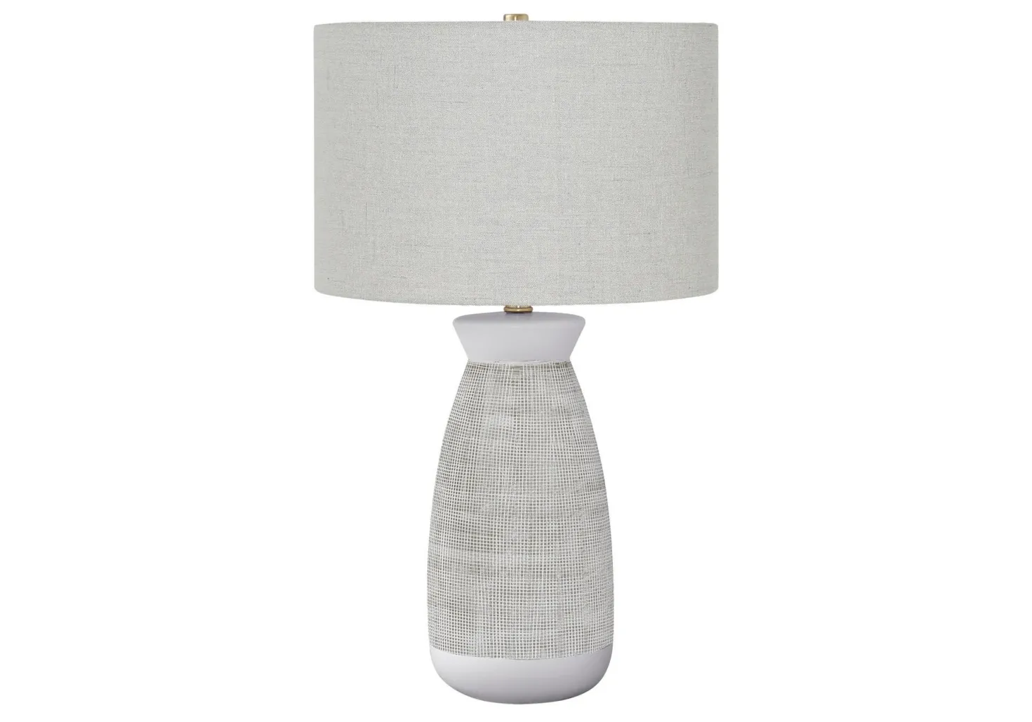 Lampe de table 27"H en céramique