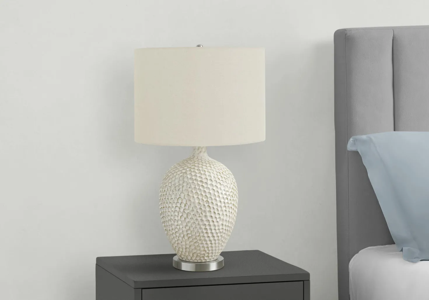 Lampe de table 28"H en céramique