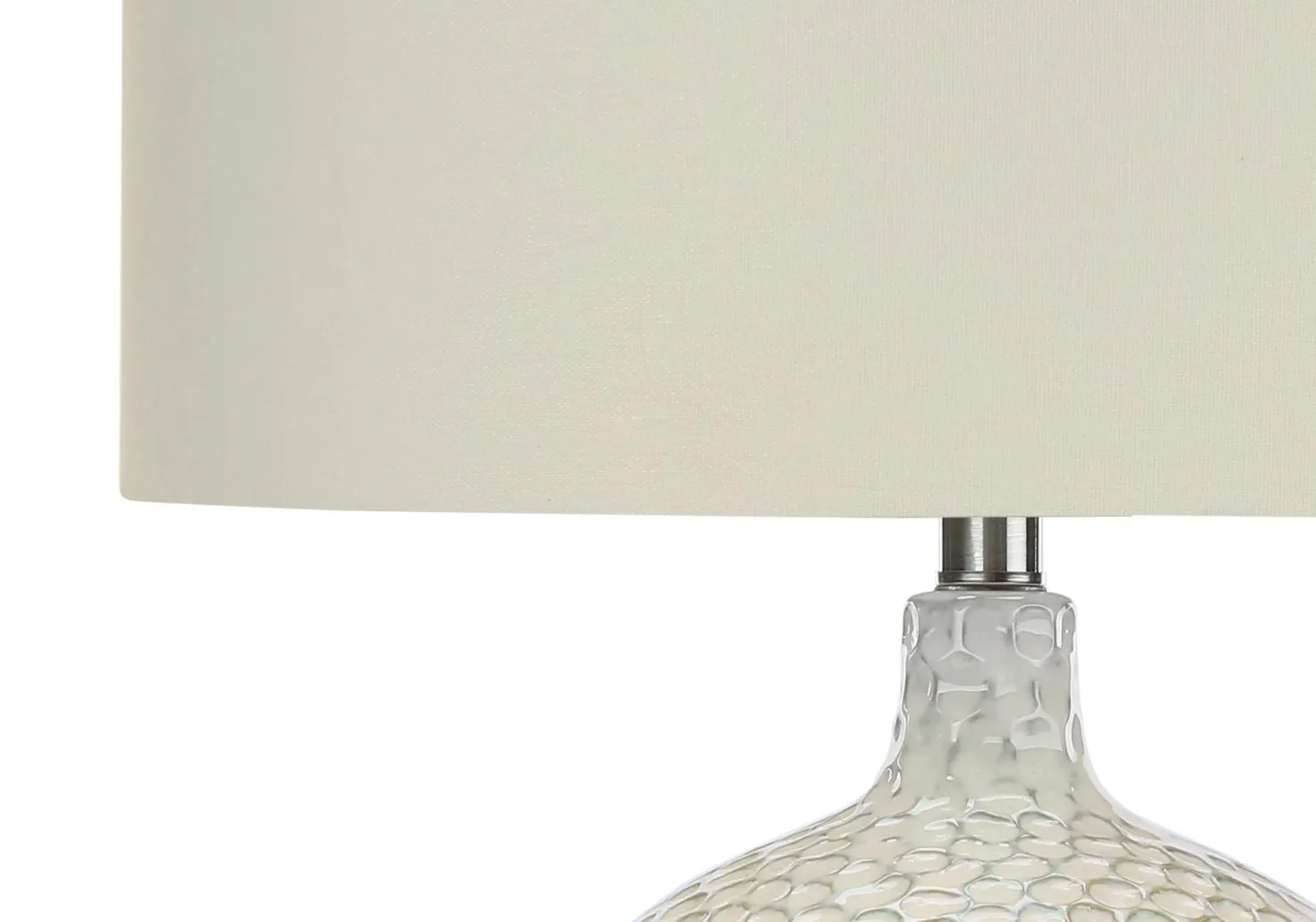 Lampe de table 28"H en céramique
