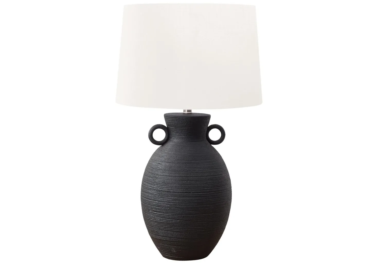 Lampe de table 30"H en céramique