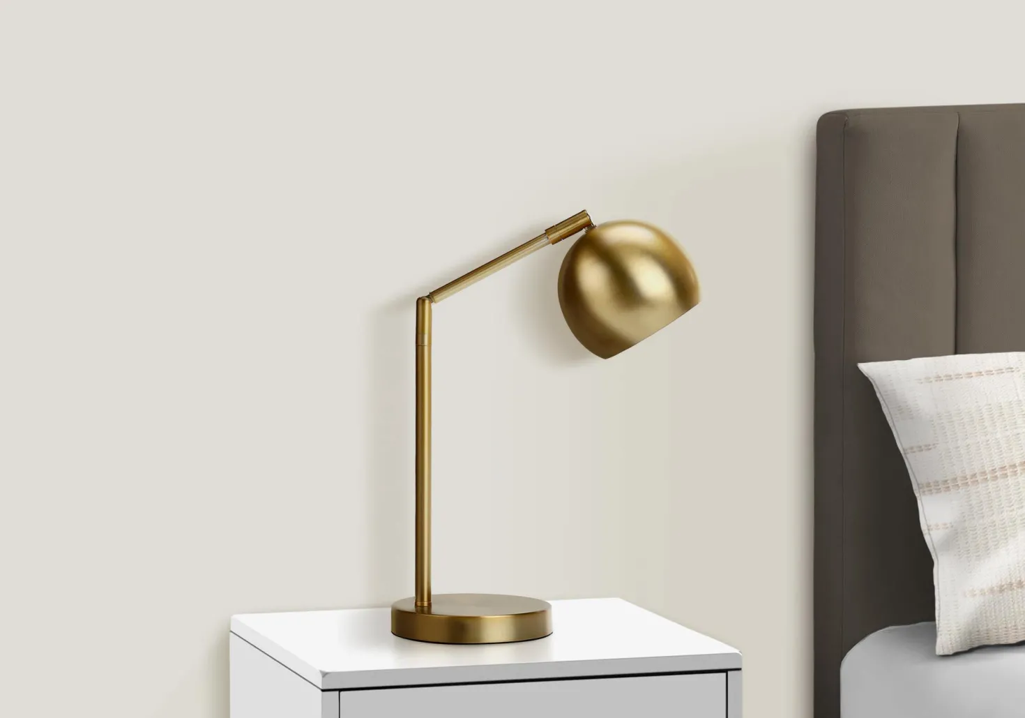 Lampe de table 19"H en métal