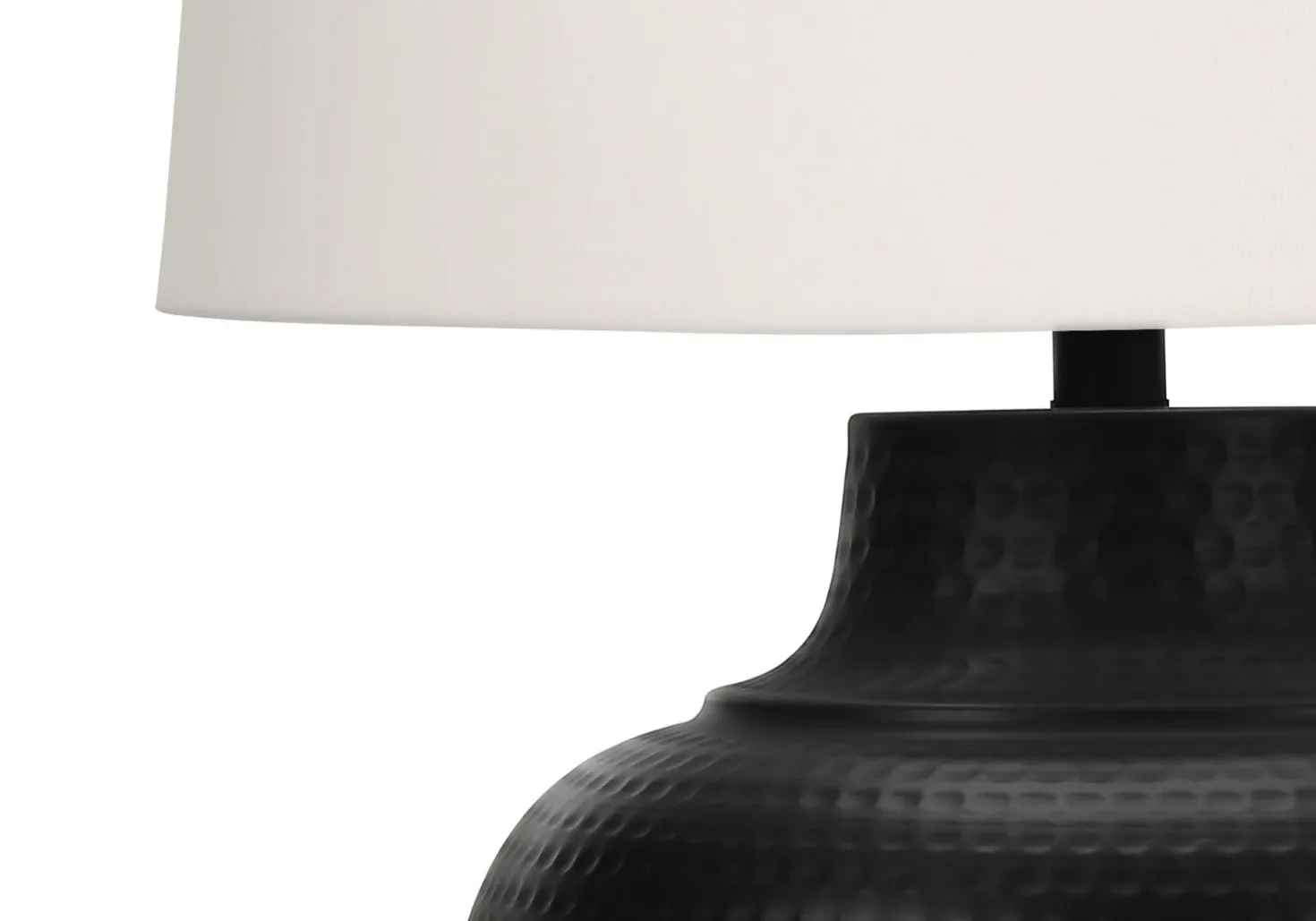 Lampe de table 26"H en métal