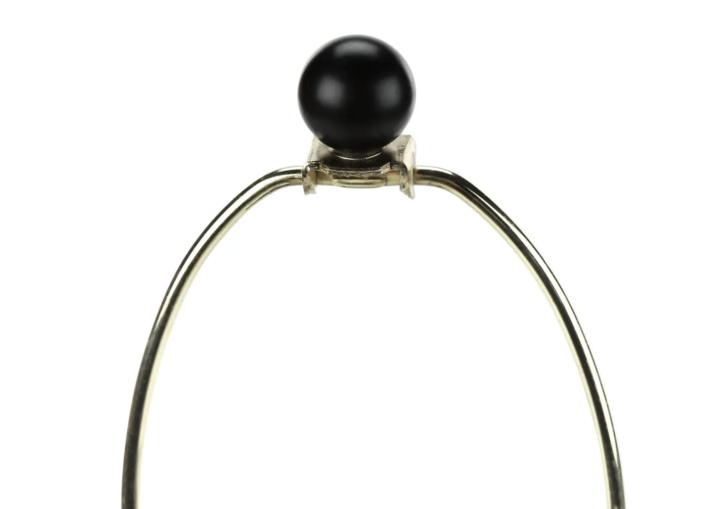 Lampe de table 26"H en métal