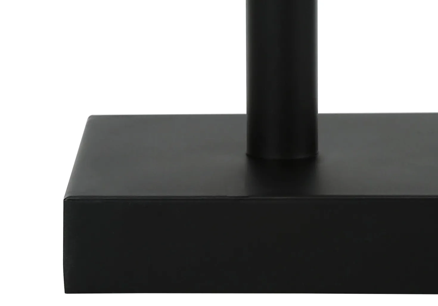 lampe de table 17"H en métal avec ports usb (bte de 2)