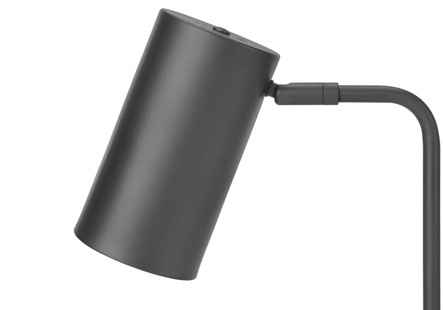 Lampe de table 18"H en métal avec ports usb