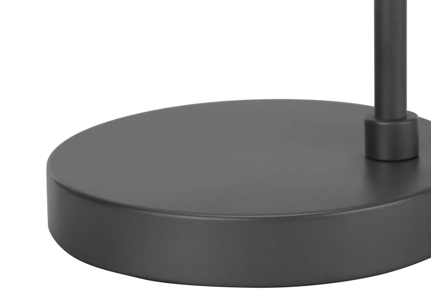 Lampe de table 18"H en métal avec ports usb