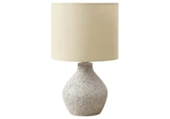 Lampe de table 16"H en résine