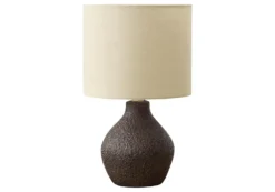 Lampe de table 16"H en résine