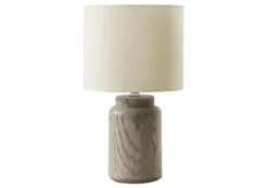 Lampe de table 17"H en résine