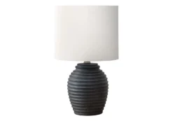 Lampe de table 17"H en résine