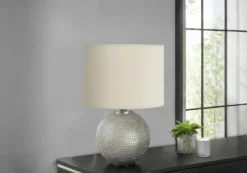 Lampe de table 19"H en résine