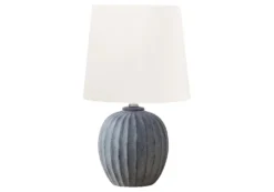 Lampe de table 19"H en résine