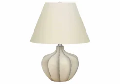Lampe de table 21"H en résine
