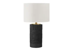 Lampe de table 24"H en résine