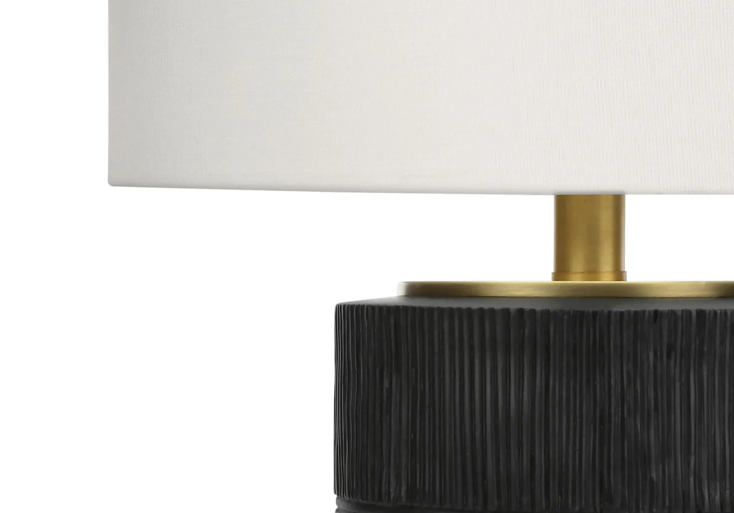 Lampe de table 24"H en résine