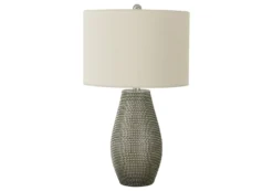 Lampe de table 24"H en résine