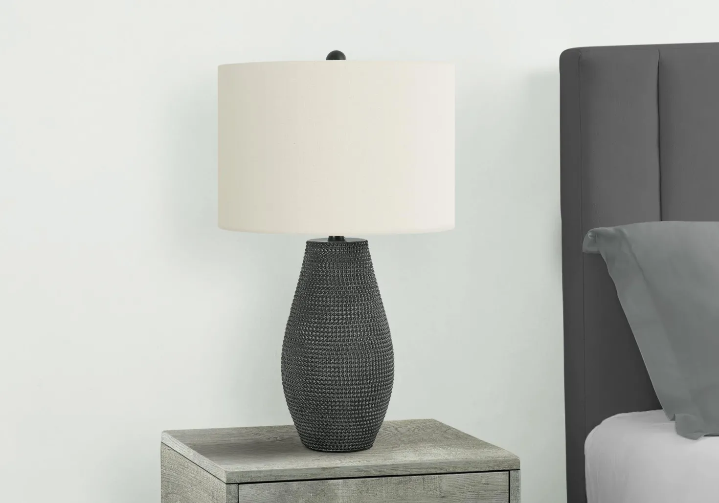 Lampe de table 24"H en résine