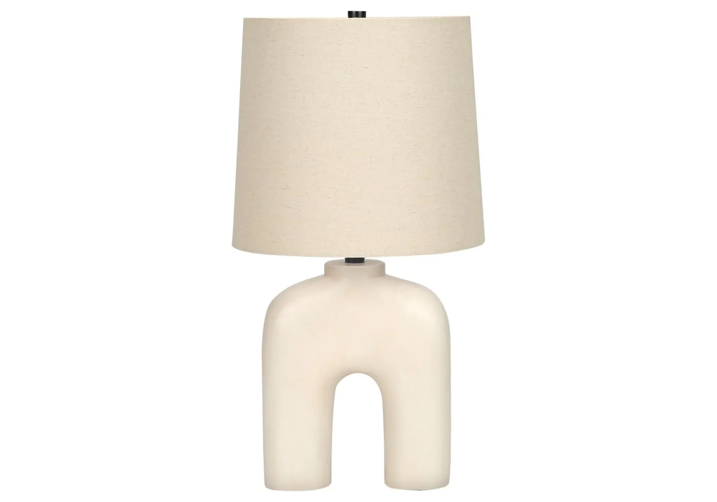 Lampe de table 25"H en résine