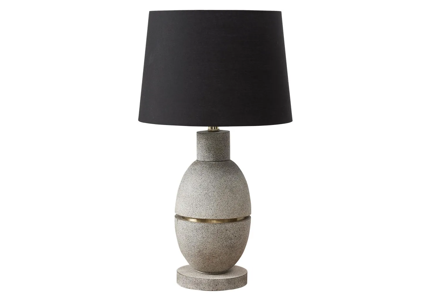 Lampe de table 25"H en résine