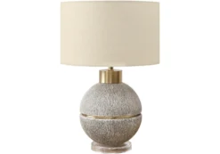 Lampe de table 26"H en résine