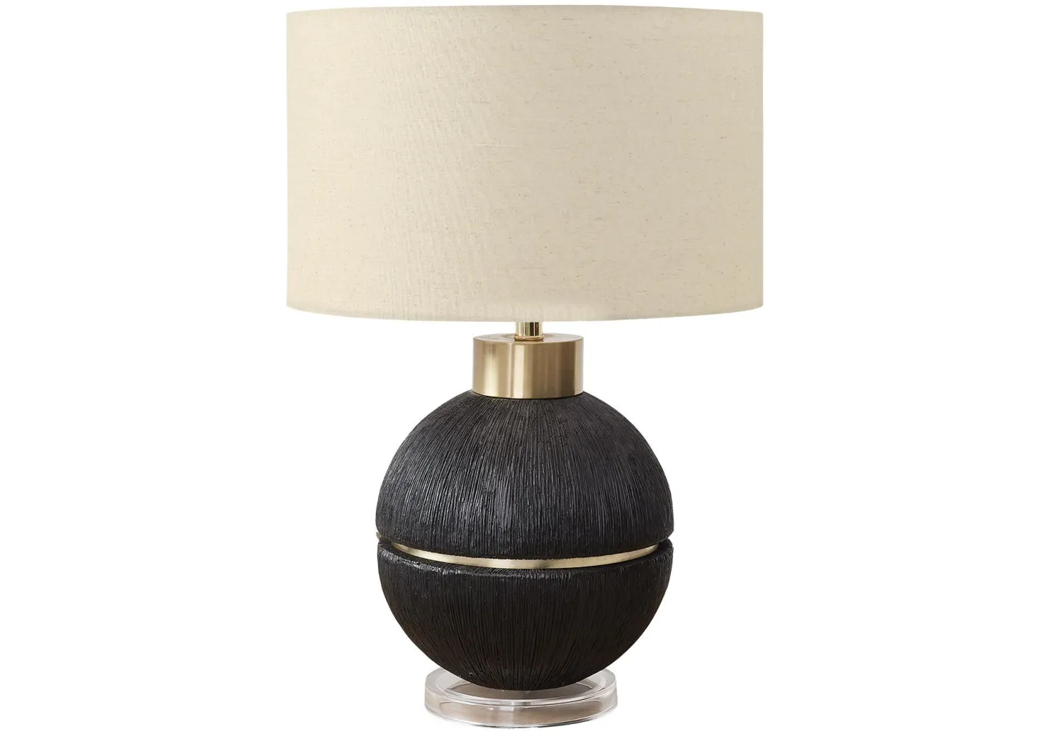 Lampe de table 26"H en résine